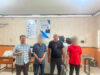Pelaku Penganiayaan Digiring Ke Lapas kelas II A Tanjung Raja
